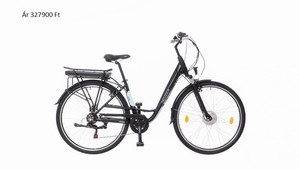Felnőtt kerékpár - Neuzer-Zagon-MXUS-telo-noi-fekete